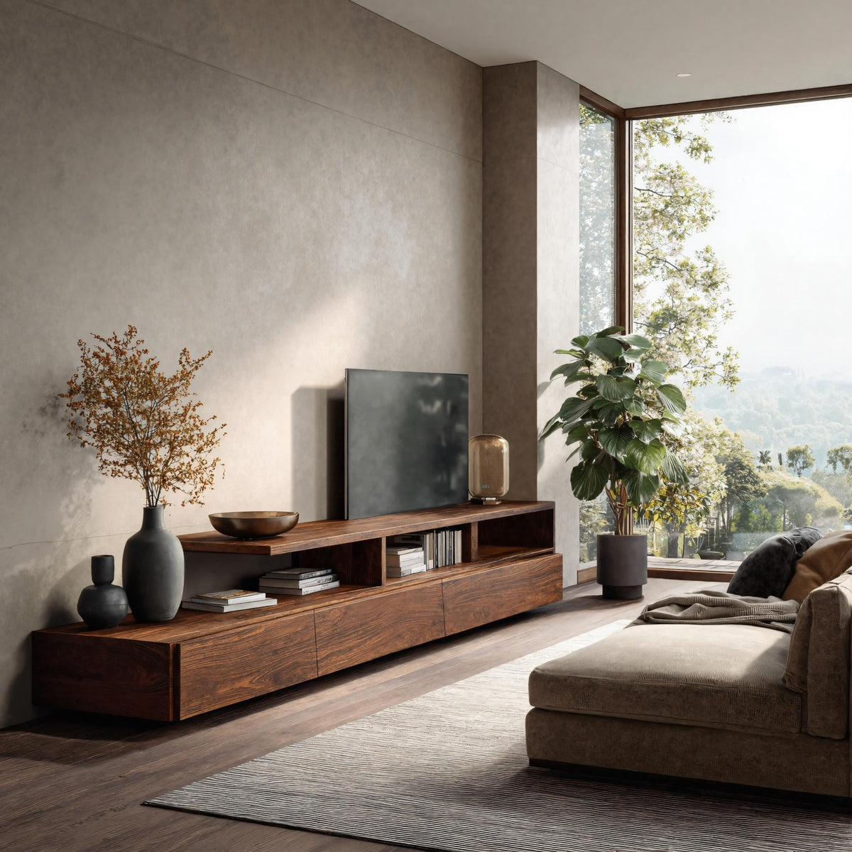 Quiet Luxury TV Console For Living Room