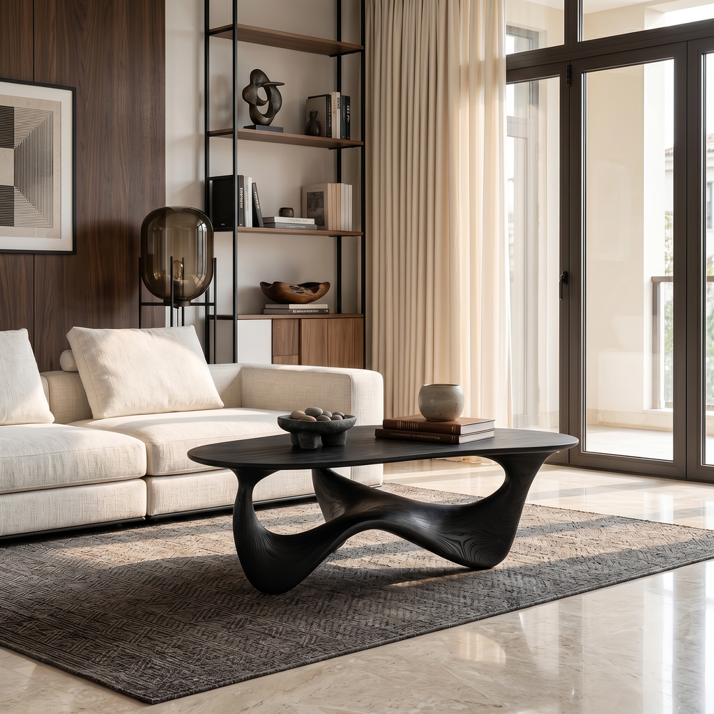 Rustic Solid Wood Coffee Table