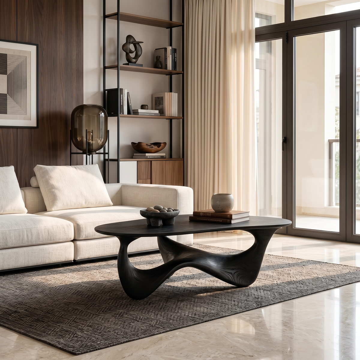 Rustic Solid Wood Coffee Table
