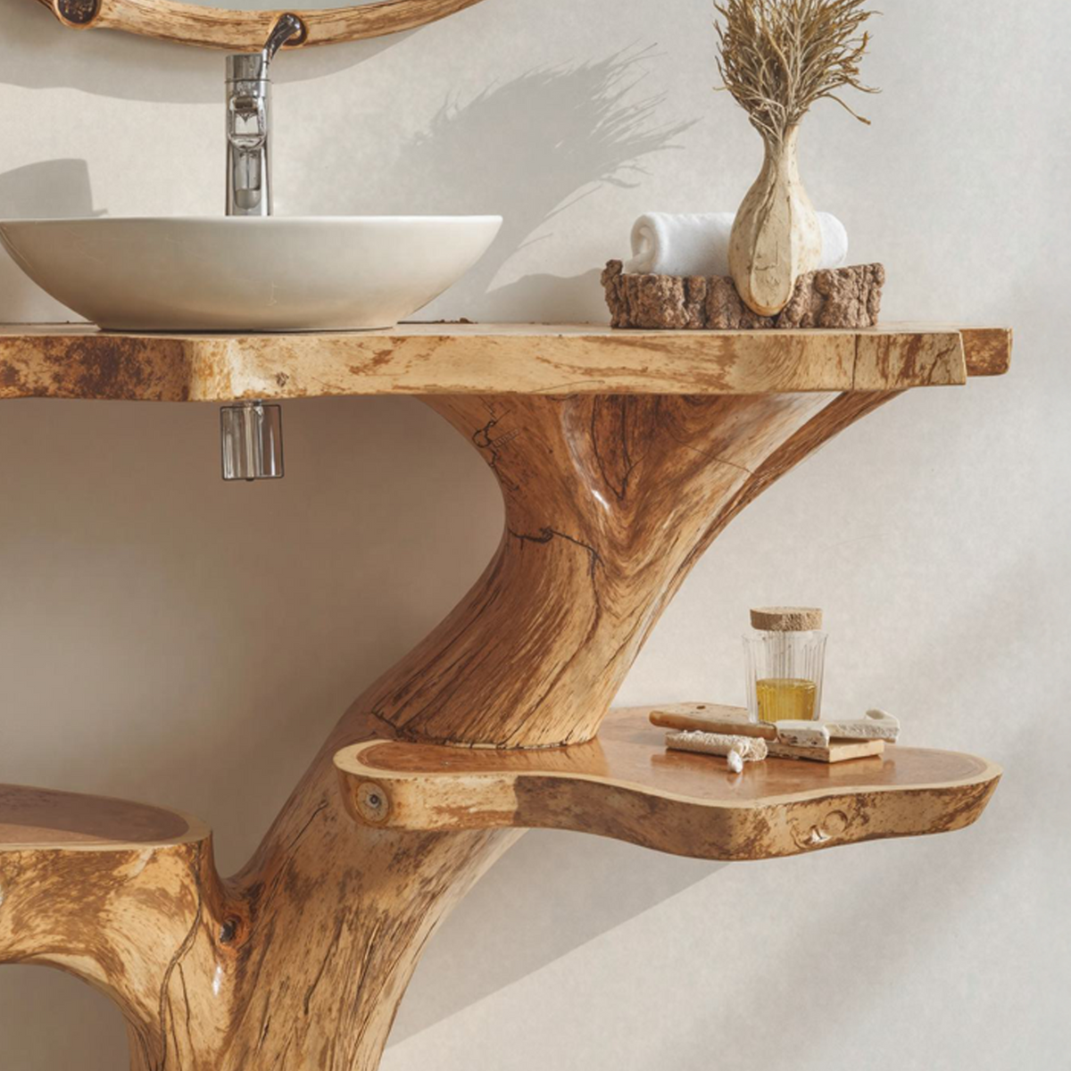 Handcrafted Floating Bathroom Vanity